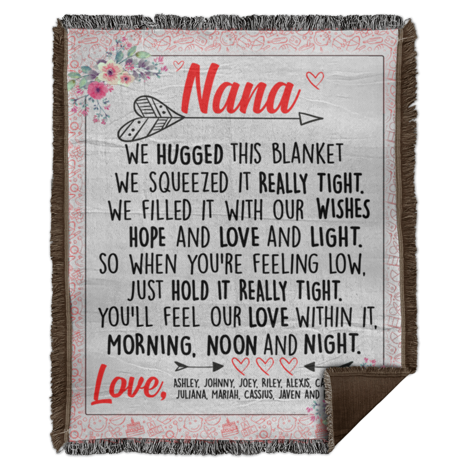 WB56 Woven Blanket - 50x60 mockupmockup