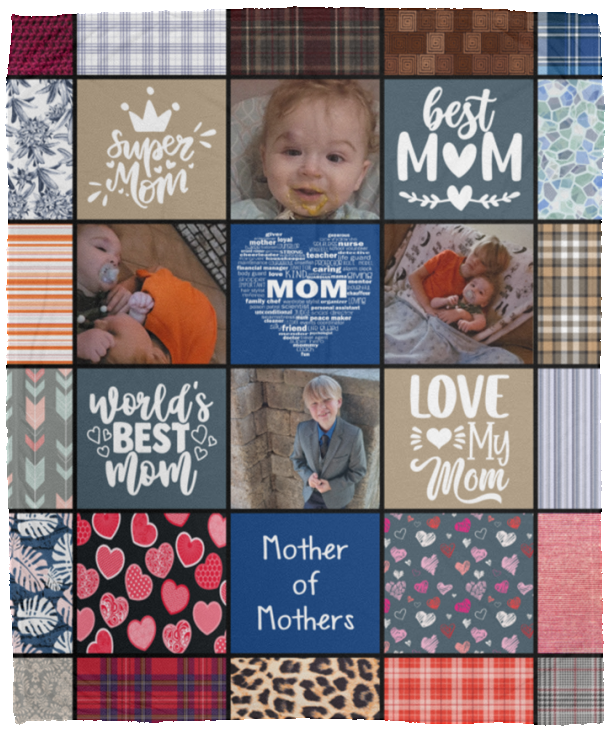 Mother of Mothers - VPM Cozy Plush Fleece Blanket - 50x60