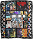 Naruto Anime 3D Blanket Fleece Sherpa Throw Blanket Bedroom Sofa Living Room - VPM Cozy Plush Fleece Blanket - 50x60