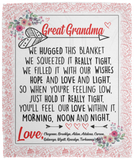 Cheyenne, Brooklyn, Aidan, Astalena, Carson, Galaveya, Wyatt, Rosealyn, Torhannes, Ava - VPM Cozy Plush Fleece Blanket - 50x60