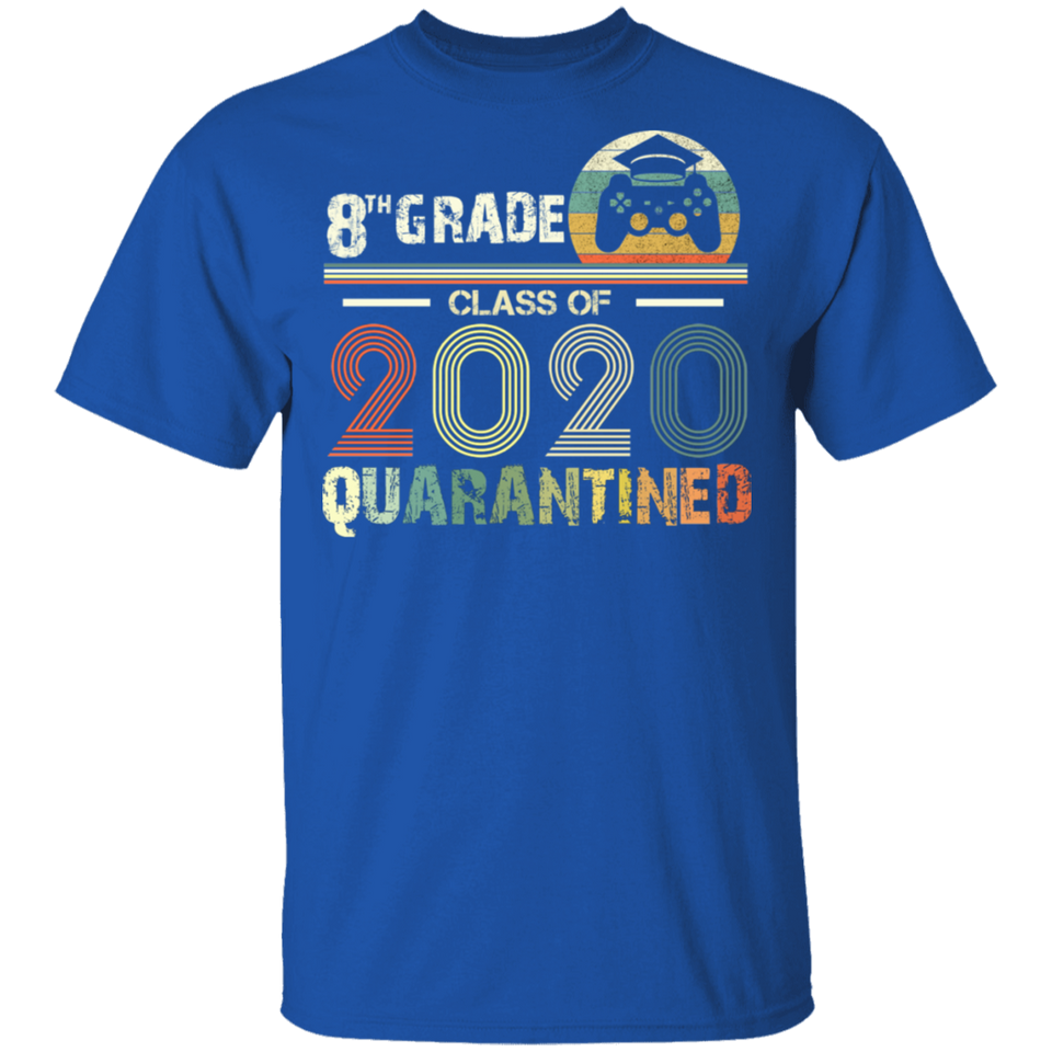 8th Grade Class of 2020 Quarantined T-Shirt Graduation Gifts T Shirt