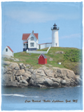 Nubble Lighthouse 30x40 VPS Cozy Plush Fleece Blanket - 30x40