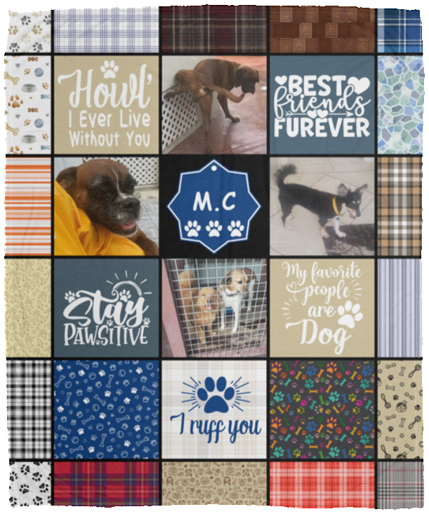 M.C - VPM Cozy Plush Fleece Blanket - 50x60