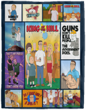 King of the Hill Blanket, King of the Hill TV Series Fleece, Blanket Ver2 VPL Cozy Plush Fleece Blanket - 60x80