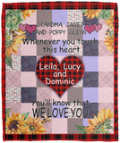 Leila,  Lucy and Dominic 50x60 - VPM Cozy Plush Fleece Blanket - 50x60