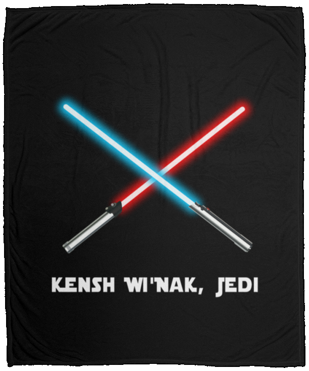Kensh Wi'Oak, Jedi - VPM Cozy Plush Fleece Blanket - 50x60
