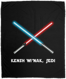 Kensh Wi'Oak, Jedi - VPM Cozy Plush Fleece Blanket - 50x60