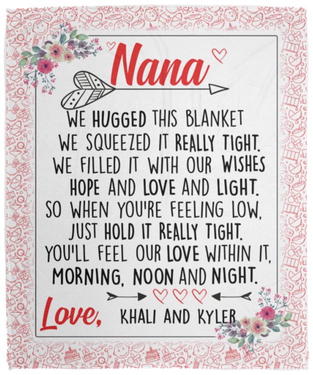 Khali and Kyler - VPM Cozy Plush Fleece Blanket - 50x60