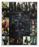 The Walking Dead Blanket, Daryl Dixon Quilt, Fleece, Sherpa Blanket  - VPM Cozy Plush Fleece Blanket - 50x60