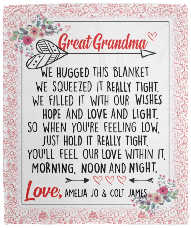 Amelia Jo & Colt James - VPM Cozy Plush Fleece Blanket - 50x60