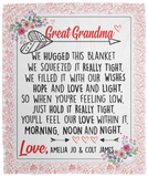 Amelia Jo & Colt James - VPM Cozy Plush Fleece Blanket - 50x60