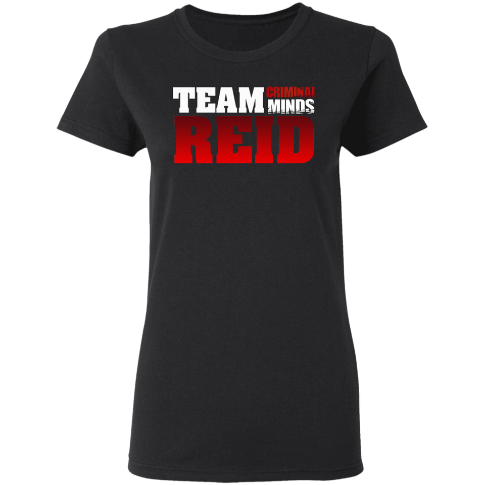 Team Reid Women's Dark Shirt T-Shirt G500L Ladies' 5.3 oz. T-Shirt