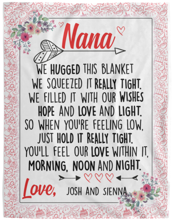 Josh and Sienna - VPL Cozy Plush Fleece Blanket - 60x80