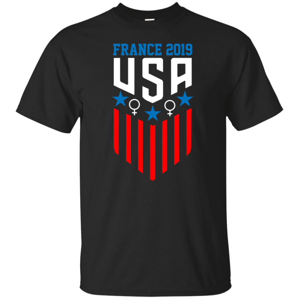 USA Soccer Jersey Womens Team 2019 Cup (G200 GUC Men's T-Shirt Black)