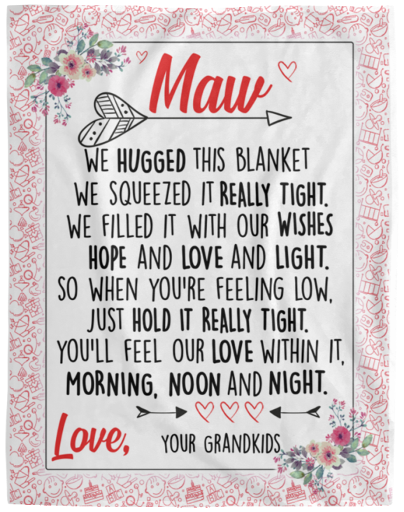 Your Grandkids - VPL Cozy Plush Fleece Blanket - 60x80