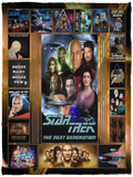 Star Trek Blanket, Star Trek - The Next Generation Fleece, Sherpa Blanket VPS Cozy Plush Fleece Blanket - 30x40