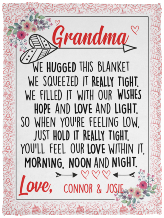 Connor & Josie - VPS Cozy Plush Fleece Blanket - 30x40