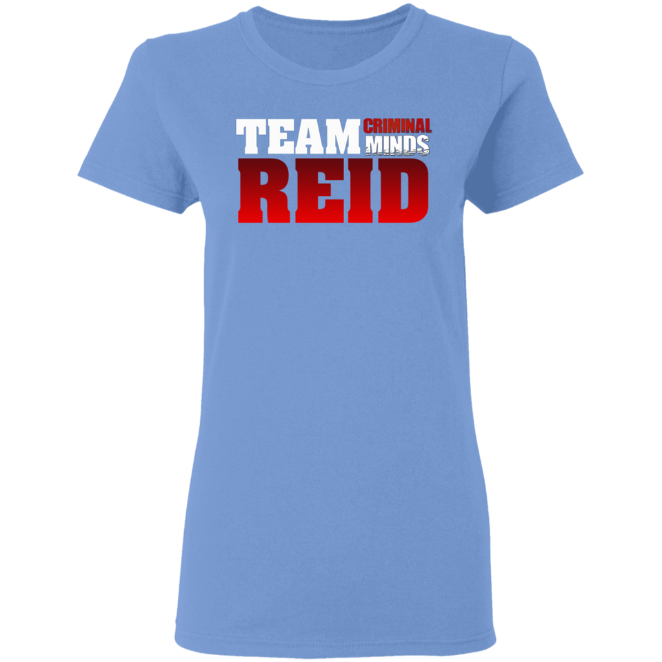 Team Reid Women's Dark Shirt T-Shirt G500L Ladies' 5.3 oz. T-Shirt