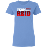 Team Reid Women's Dark Shirt T-Shirt G500L Ladies' 5.3 oz. T-Shirt