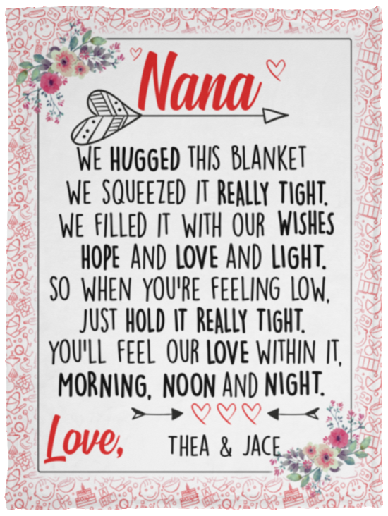 Thea & Jace - VPS Cozy Plush Fleece Blanket - 30x40