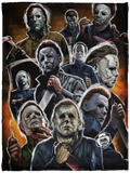 This is My Horror Movie Watching Blanket, This is My Horror Movie Blanket, Halloween Blanket, Horror Blanket Gifts for Halloween, Christmas Blankets (Michael Myers V1)- VPS Cozy Plush Fleece Blanket - 30x40