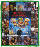 The Muppet Christmas Carol Blanket The Muppet Quilt Fleece Sherpa Throw Blanket - VPM Cozy Plush Fleece Blanket - 50x60