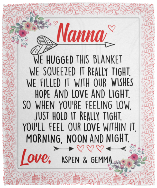 Aspen & Gemma - VPM Cozy Plush Fleece Blanket - 50x60