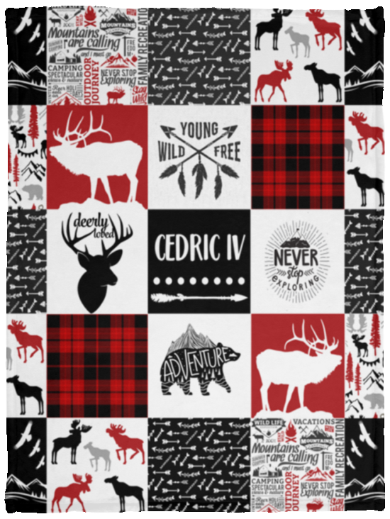 Cedric IV - VPS Cozy Plush Fleece Blanket - 30x40