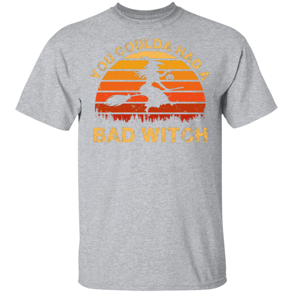 Halloween You Coulda Had A Bad Witch Movie T-Shirt b