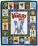 The Venture Bros Blanket, The Venture Bros TV Series Fleece, Sherpa Blanket  VPM Cozy Plush Fleece Blanket - 50x60