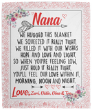 Zuri, Didie, Dina & Tre - VPM Cozy Plush Fleece Blanket - 50x60