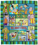 Ed, Edd n Eddy Blanket, Ed Edd n Eddy Cartoon TV Series Fleece, Sherpa Blanket VPM Cozy Plush Fleece Blanket - 50x60