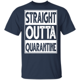 Adult Straight Outta Quarantine T-Shirt, Straight Outta Quarantine Shirt
