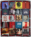 Die Hard Movie Blanket, Die Hard Quilt, Fleece, Sherpa Blanket VPM Cozy Plush Fleece Blanket - 50x60