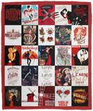 Moulin Rouge Blanket, Moulin Rouge movie Fleece, Sherpa Blanket La traviata VPM Cozy Plush Fleece Blanket - 50x60