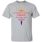 Game of Steelers Coming for Seven T-Shirt, Funny T-shirt for Steelers Fans G200 Gildan Ultra Cotton T-Shirt