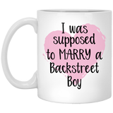 Tory Anne Collections Quotes - I Was Supposed To Marry A Backstreet Boy, Novelty Funny Coffee Mug, Unique Coffee Mug 11Oz