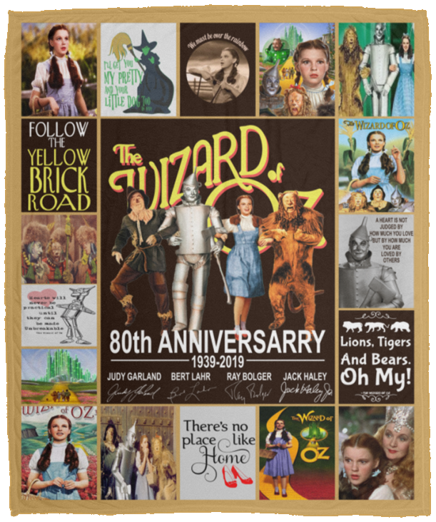 The Wizard Of Oz 50x60 VPM Cozy Plush Fleece Blanket - 50x60