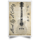 Tragically #Ahead by a Century Lyrics Signed-Hip Guitar - Trouble at The Henhouse Poster Home Art Wall Art Posters Prints Livingroom Kitchen-Room No Frame (16x24)