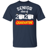 Seniors Class of 2020 S#!t is Gettin Real Toilet Paper Social Distancing T-Shirt 2