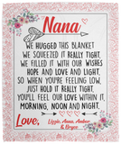 Lizzie , Anna , Amber & Bryce - VPM Cozy Plush Fleece Blanket - 50x60