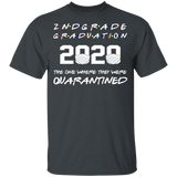 2nd Grade Graduation 2020 The One Where They were Quarantined Youth Tshirt
