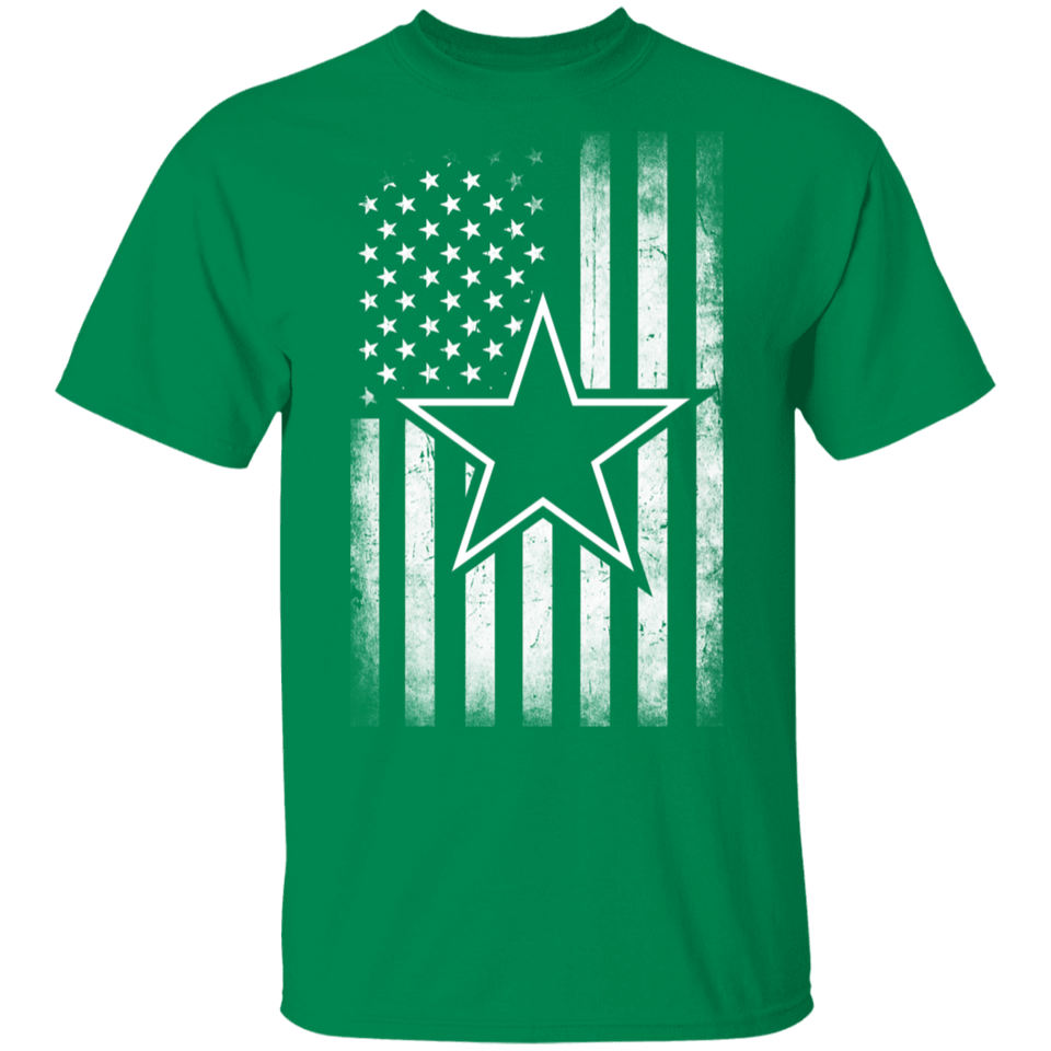 Dallas Cowboys Shirt, Cowboy Flag football Dallas Fans T-Shirt (Men's T-Shirt)