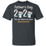 Father's Day 2020 The One Where We were Quarantined Men's T-Shirt (B)