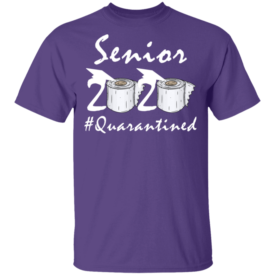 Senior 2020 Quarantined Shirt Senior 2020 Quarantined Funny Shirt T-Shirt