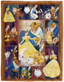 Beauty and the Beast Blanket, Beauty & the Beast Fleece, Sherpa Blanket VPL Cozy Plush Fleece Blanket - 60x80