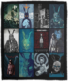 Donnie Darko Blanket Donnie Darko Quilt Fleece Sherpa Throw Blanket - VPM Cozy Plush Fleece Blanket - 50x60