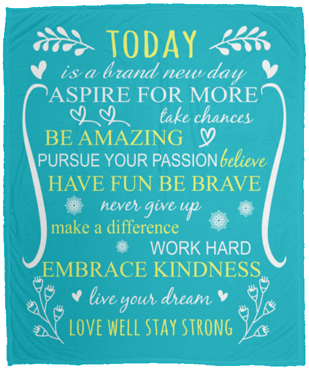 Inspirational Blanket, Gifts for Coworker Colleague Fleece, Sherpa Blanket VPM Cozy Plush Fleece Blanket - 50x60