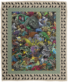 Godzilla King Of The Monsters 3d Fleece, Sherpa Blanket, Godzilla Quilt VPM Cozy Plush Fleece Blanket - 50x60