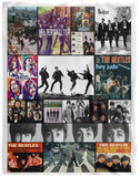 The Beatles Blanket Fleece Sherpa Throw Blanket The Beatles For Fans Quilt - VPL Cozy Plush Fleece Blanket - 60x80